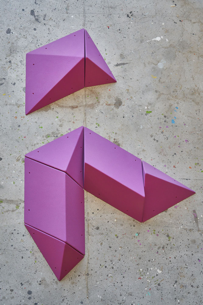 Rhomboids | Rhomboids Standard // 8 Stück  4 Basiselemente gespiegelt | blocform | objects to climb