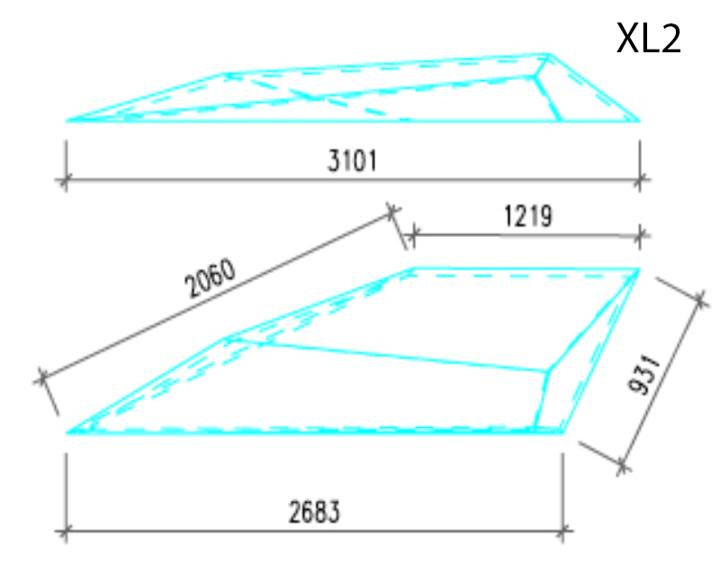 Freeform | Freeform XLarge // Kantenlänge maximal 250 cm // Oberfläche 2.2 bis 3.0 m2 | blocform | objects to climb