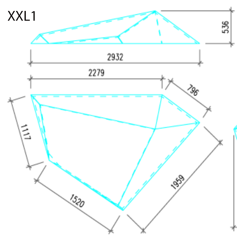 Freeform | Freeform XXLarge // Kantenlänge maximal 300 cm // Oberfläche 3.2 bis 5.0 m2 | blocform | objects to climb